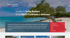 Desktop Screenshot of doingbusinessdutchcaribbean.com